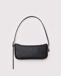 Recycled Leather Pochette - Black